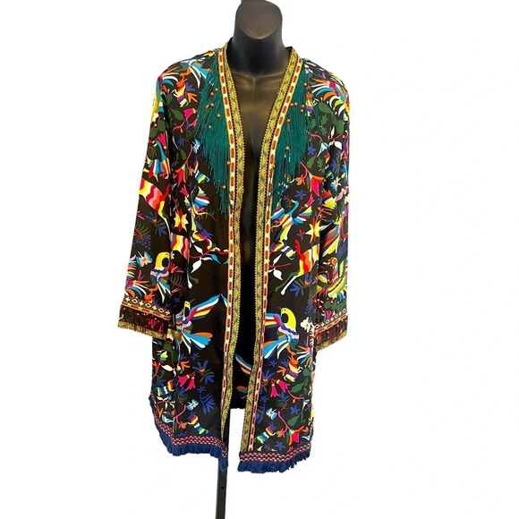 Colorful Women's Cardigan - Picture 1 of 6